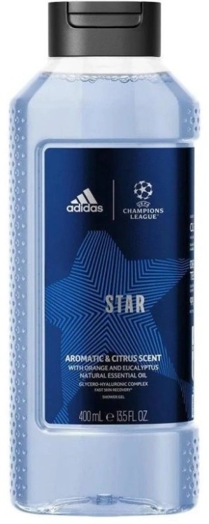 Adidas spg 400ml UEFA Champion menn Adidas spg 400ml UEFA Champion menn - Kosmetika Pro muže Péče o tělo Sprchové gely